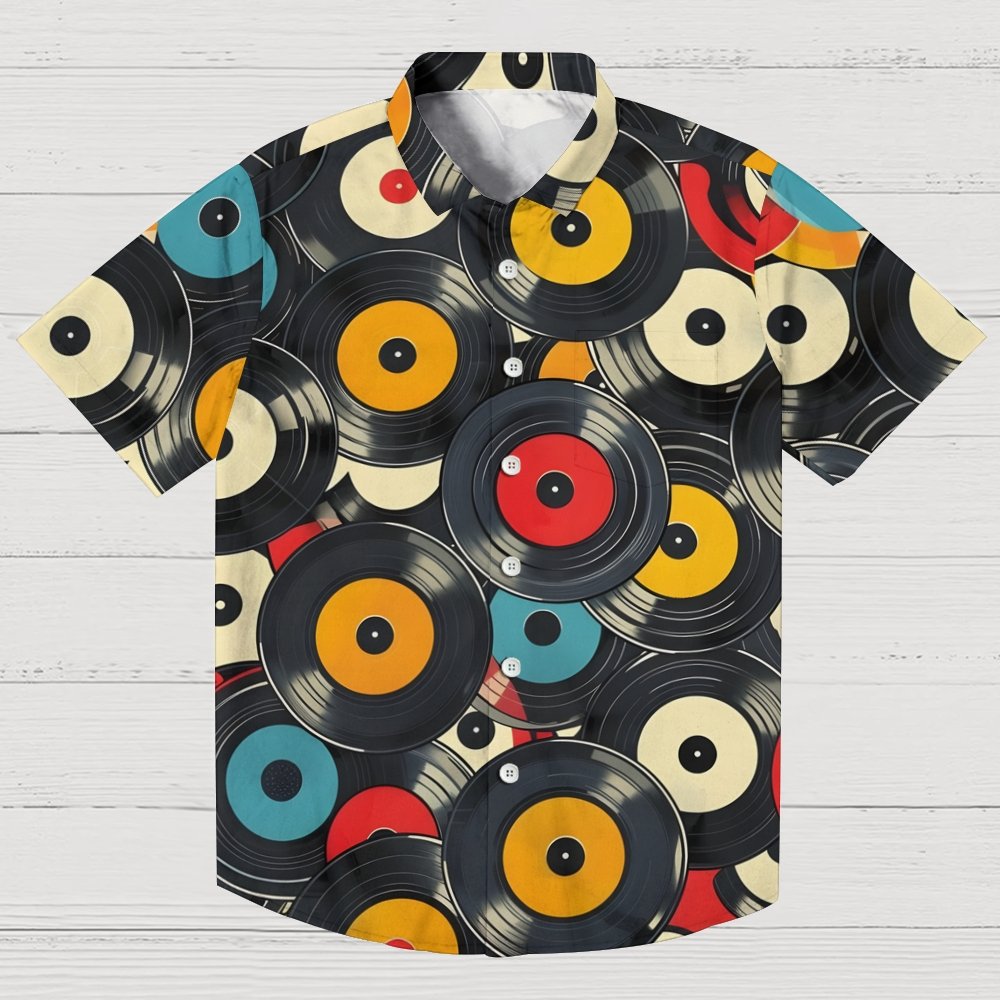 Color clashing Music Geek Hawaiian Shirt