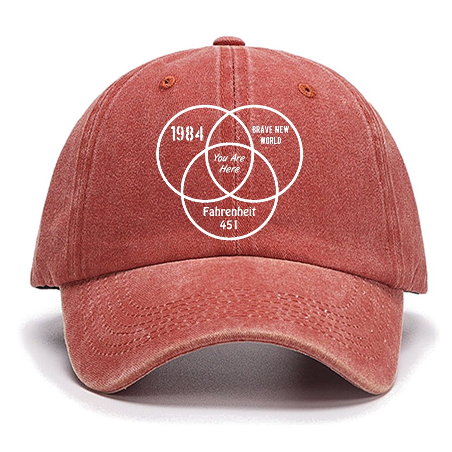 You Are Here Geek Cotton Hat