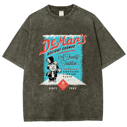 Charles DeMar's Eggnog with Lighter Fluid Vintage Distressed T-shirt
