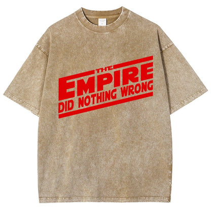 The Empire Did Nothing Wrong Vintage Distressed T-shirt