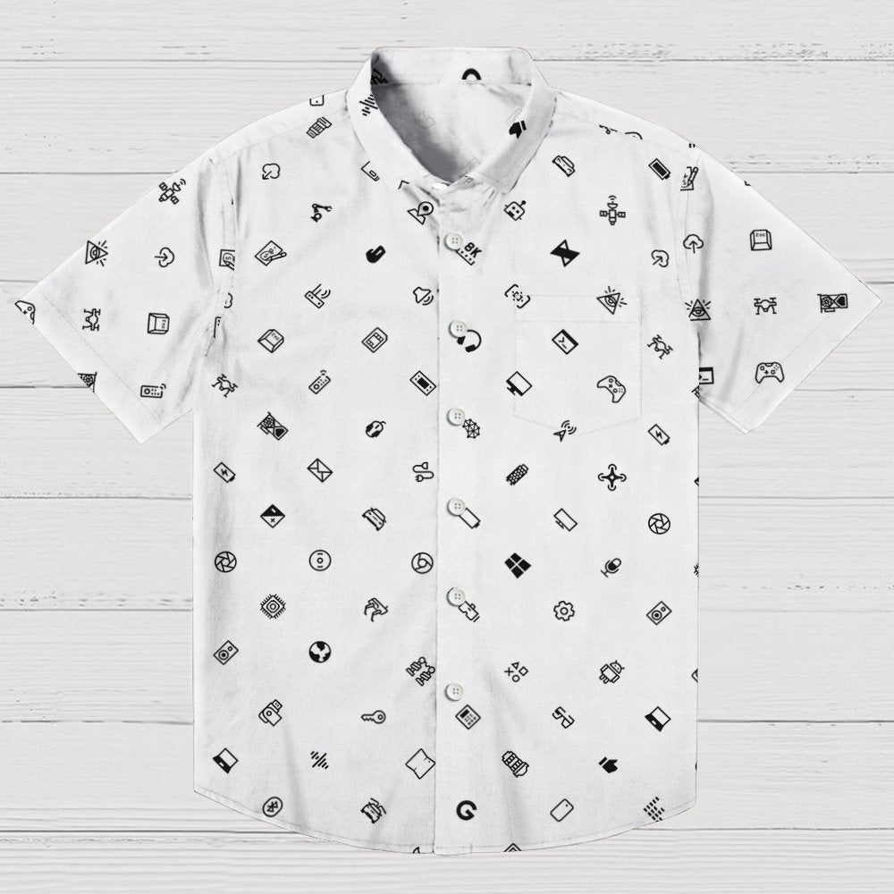 Retro Geek Icons Geeky Shirt