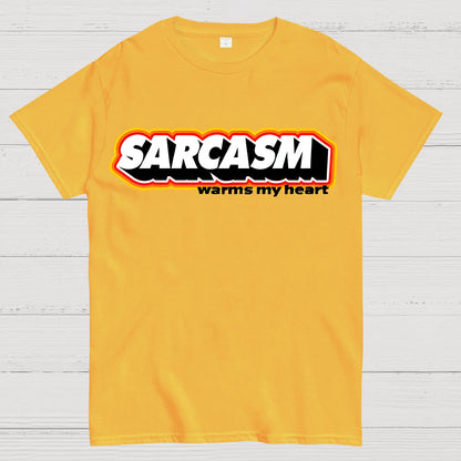 Sarcasm Warms My Heart Geek T-Shirt