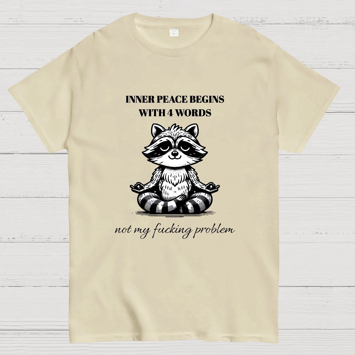 Inner Peace Begins With Four Words , Funny Nerdy T-Shirt
