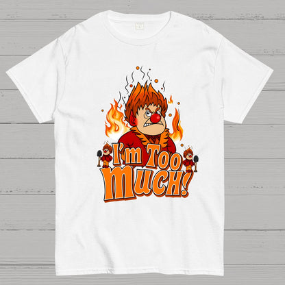 Mysterious Brothers' Christmas Matching  I'm Too Much Geek T-Shirt