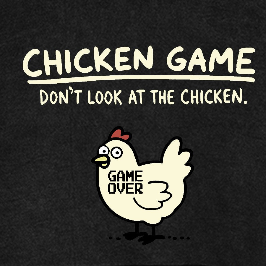Chicken Game Vintage Distressed Hoodie