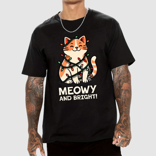 Meowy and bright! Geek T-Shirt