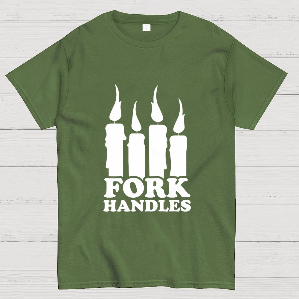 Or is it fork handles？Geek T-Shirt