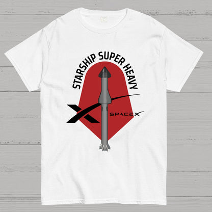 SpaceX Starship Rocket Geek T-Shirt