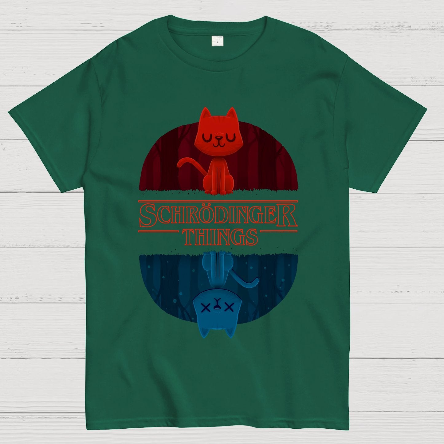 Schrödinger Things. A Perfect Geeky T-Shirt