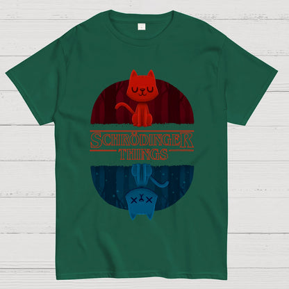 Schrödinger Things. A Perfect Geeky T-Shirt