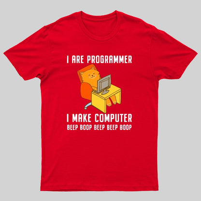 I Are Programmer Programming Geeky T-Shirt