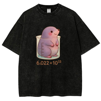 One Mole Per Litre Vintage Distressed T-shirt