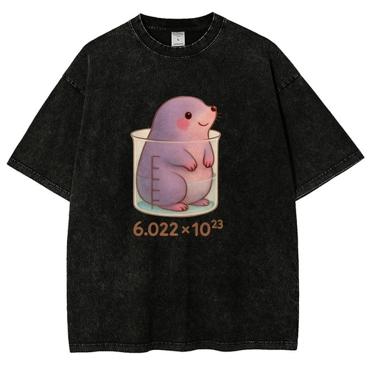 One Mole Per Litre Vintage Distressed T-shirt