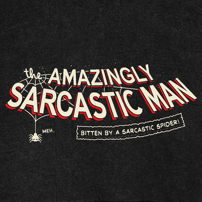 Amazingly Sarcastic Man Vintage Distressed Hoodie