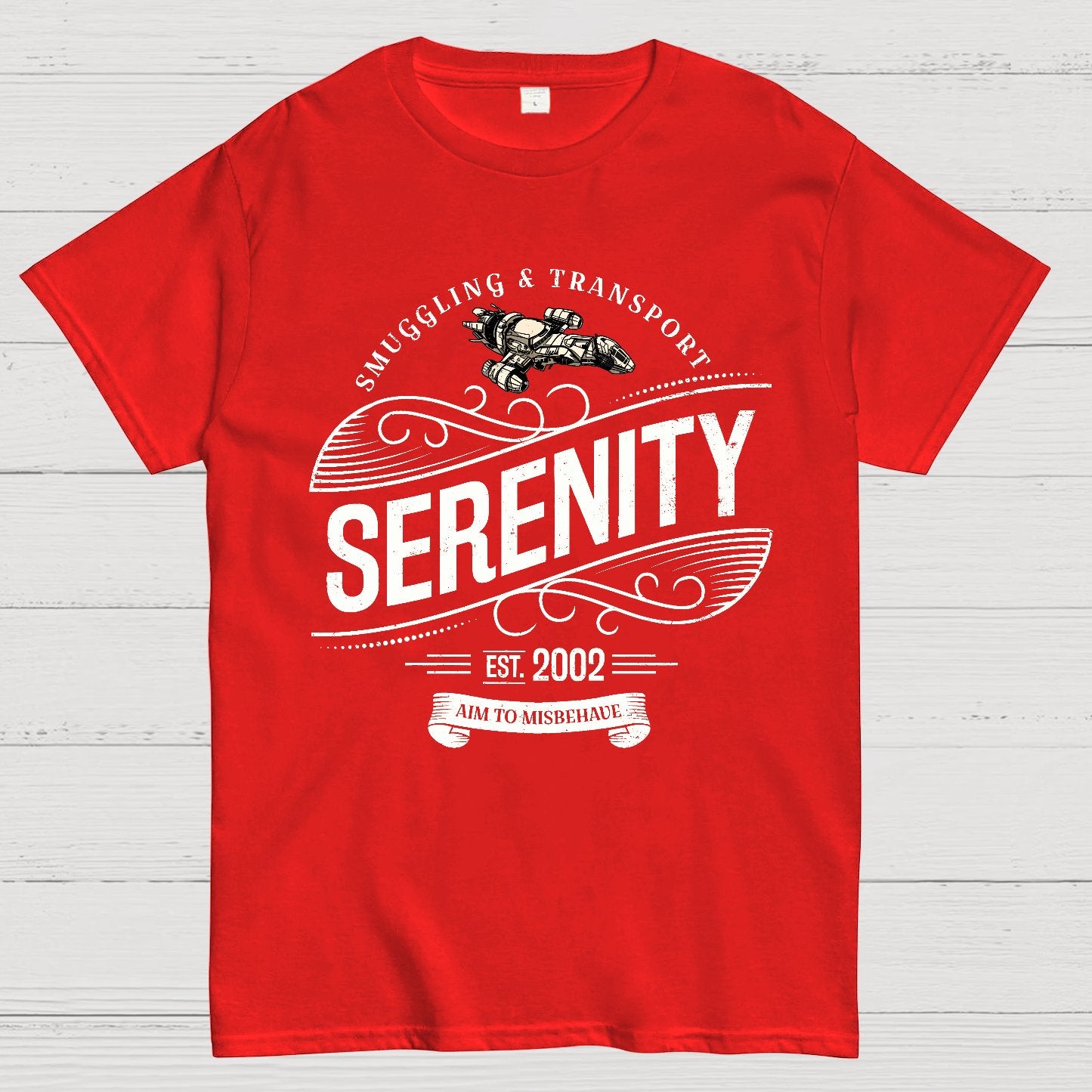 Serenity - Inspired Smuggling and Transport Nerdy T-Shirt