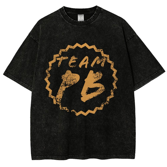 Team PB - Peanut Butter Vintage Distressed T-shirt