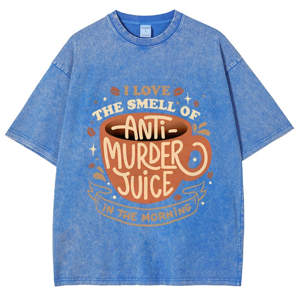 Anti-Murder Juice Vintage Distressed T-shirt