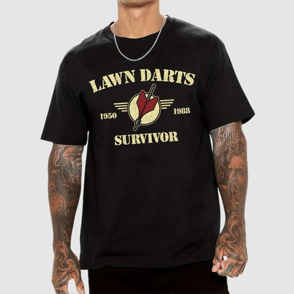 Lawn Darts Survivor Unisex Geek T-Shirt