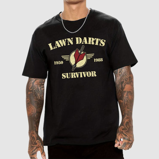 Lawn Darts Survivor Unisex Geek T-Shirt