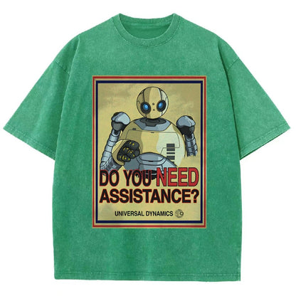 Do You Need Assistance Vintage Distressed T-shirt