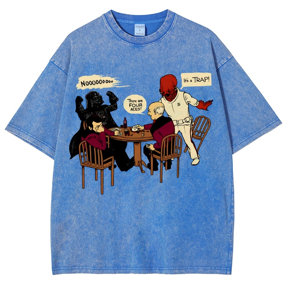 Poker Game Vintage Distressed T-shirt