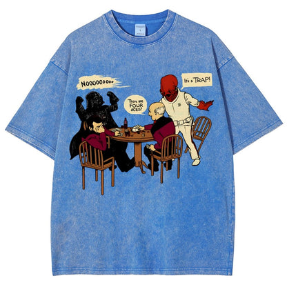 Poker Game Vintage Distressed T-shirt