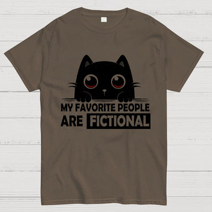 My Favorite People Are Fictional by Edesigns Geeky T-Shirt