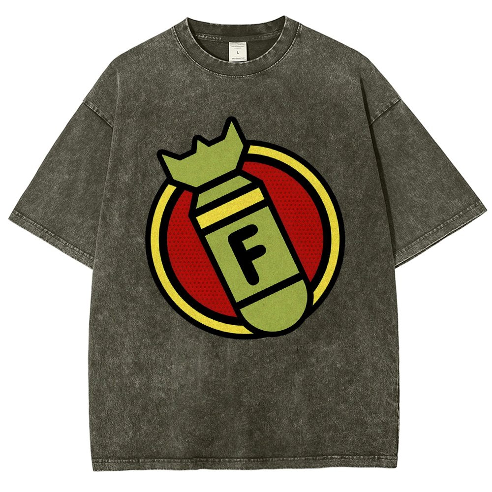 F Bomb Vintage Distressed T-shirt