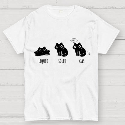 States of Cat Geek T-Shirt
