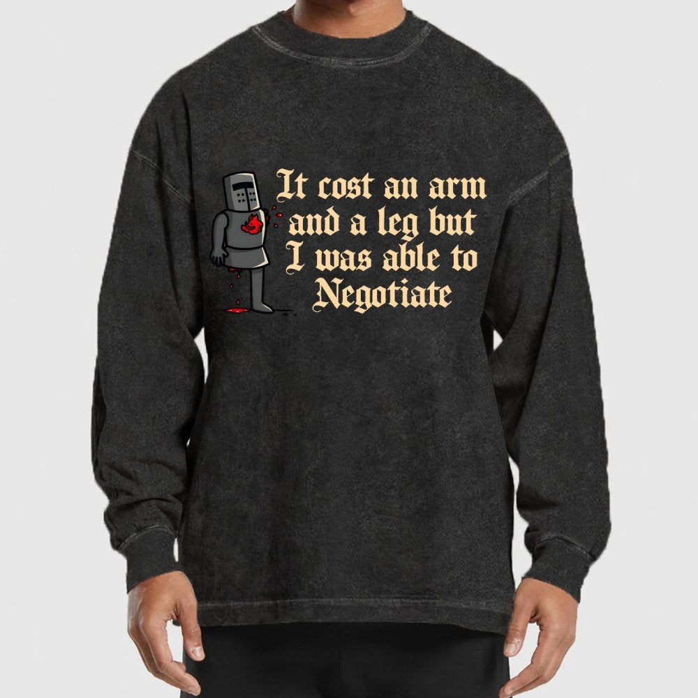 The Negotiation Washed Long Sleeve Tee