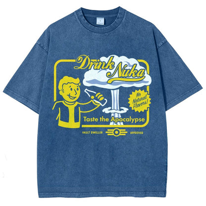Taste the Apocalypse Vintage Distressed T-shirt