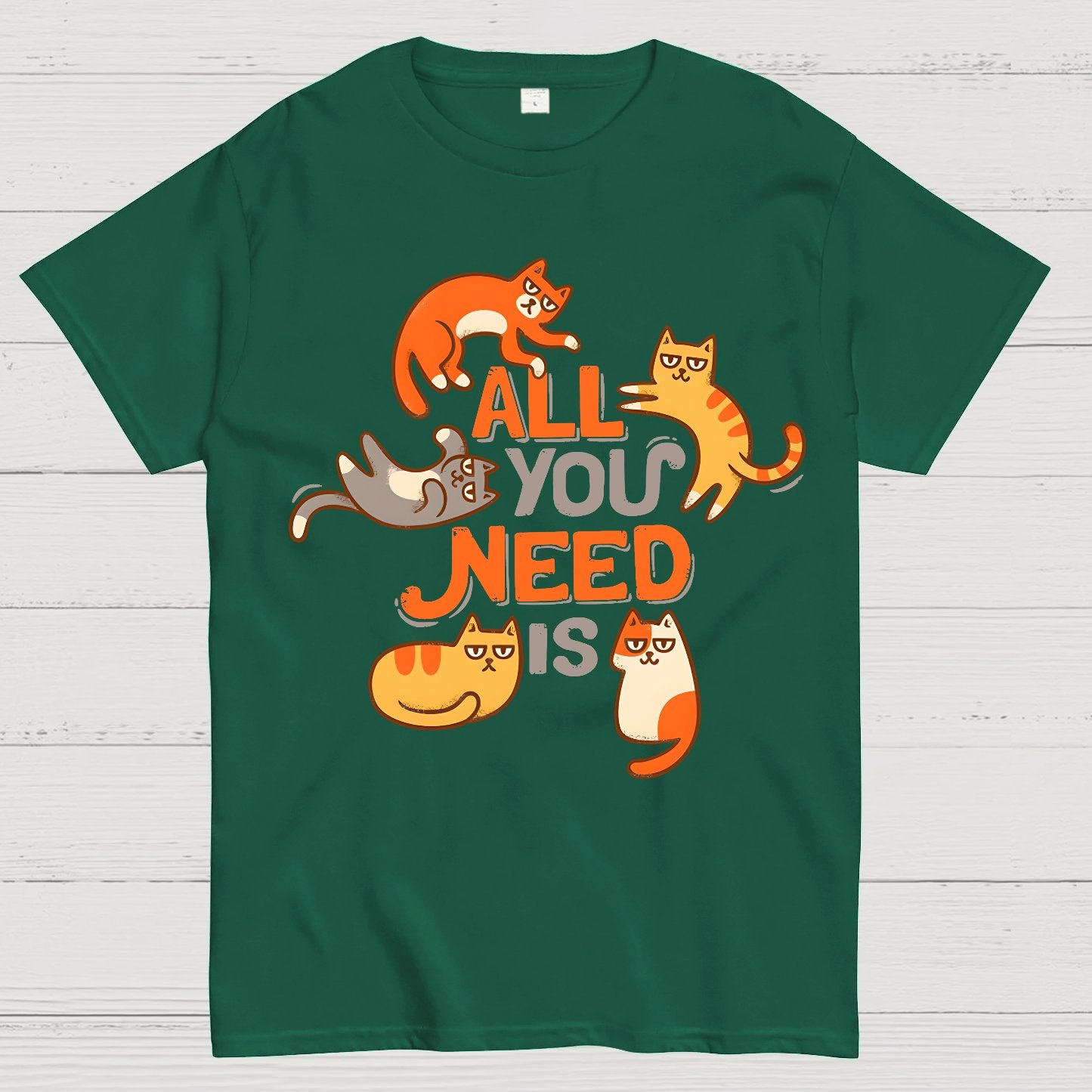 All You Need Is Cat Geek T-Shirt