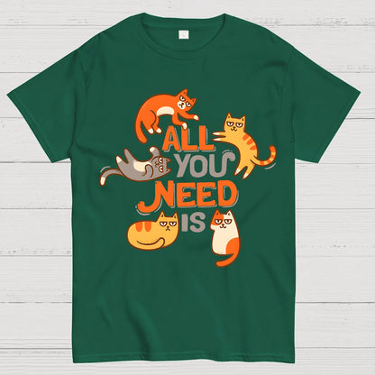 All You Need Is Cat Geek T-Shirt