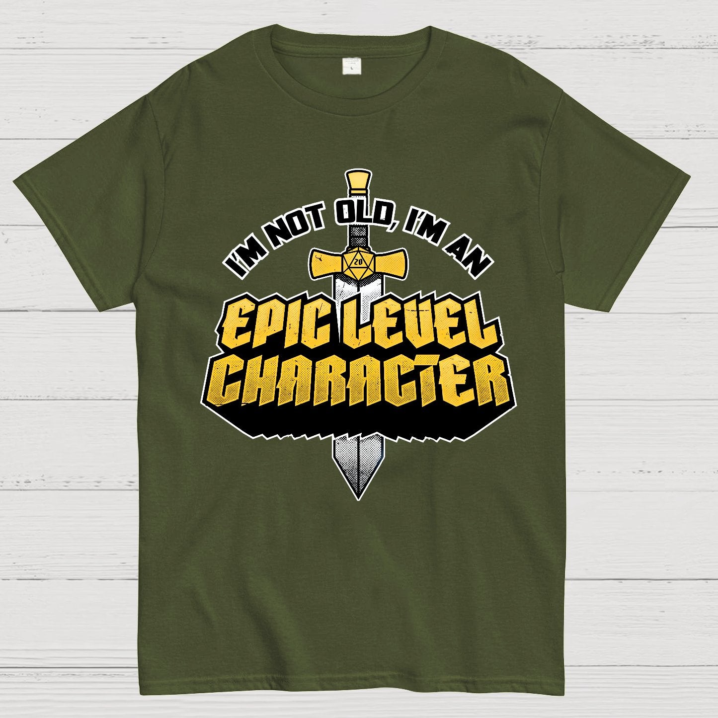 Epic Level Character Geek T-Shirt