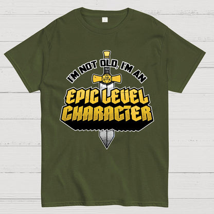 Epic Level Character Geek T-Shirt