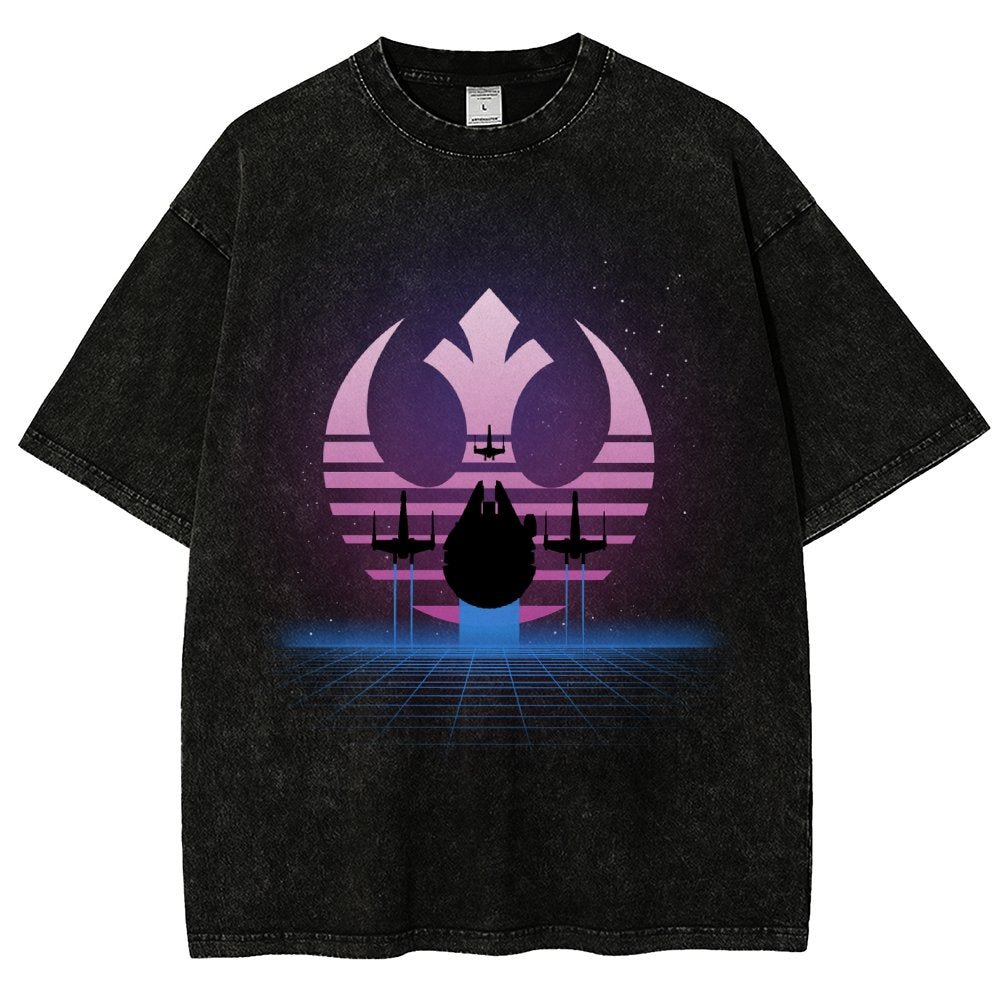 The Retro Rebellion Vintage Distressed T-shirt