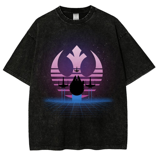The Retro Rebellion Vintage Distressed T-shirt