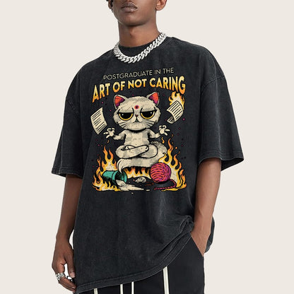 Art of Letting Go Vintage Distressed T-shirt