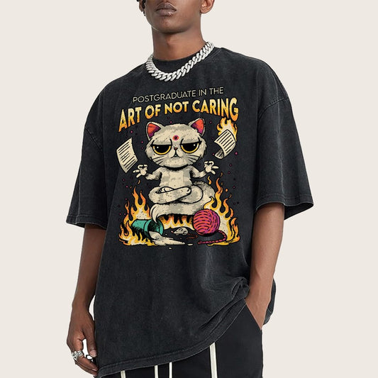 Art of Letting Go Vintage Distressed T-shirt