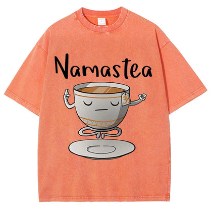 Namastea Vintage Distressed T-shirt