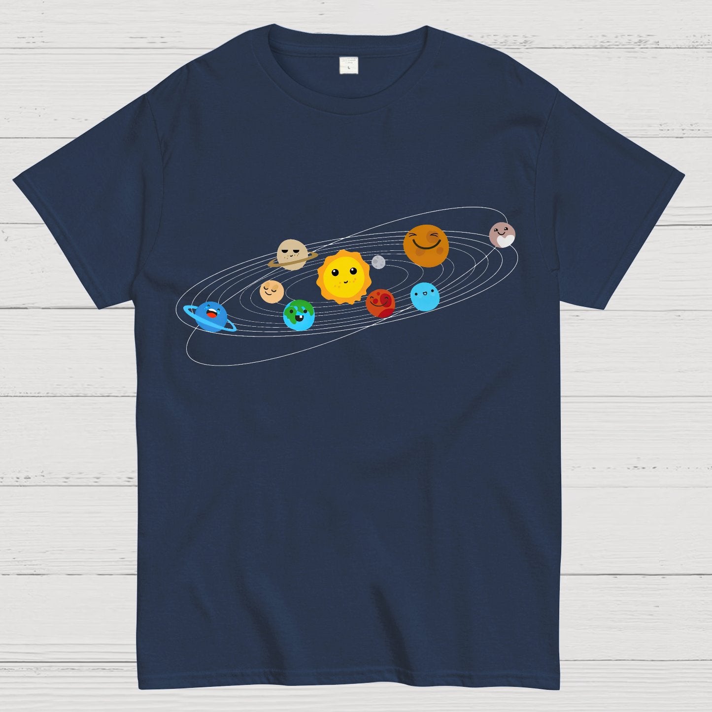 Solar System Nerdy T-Shirt
