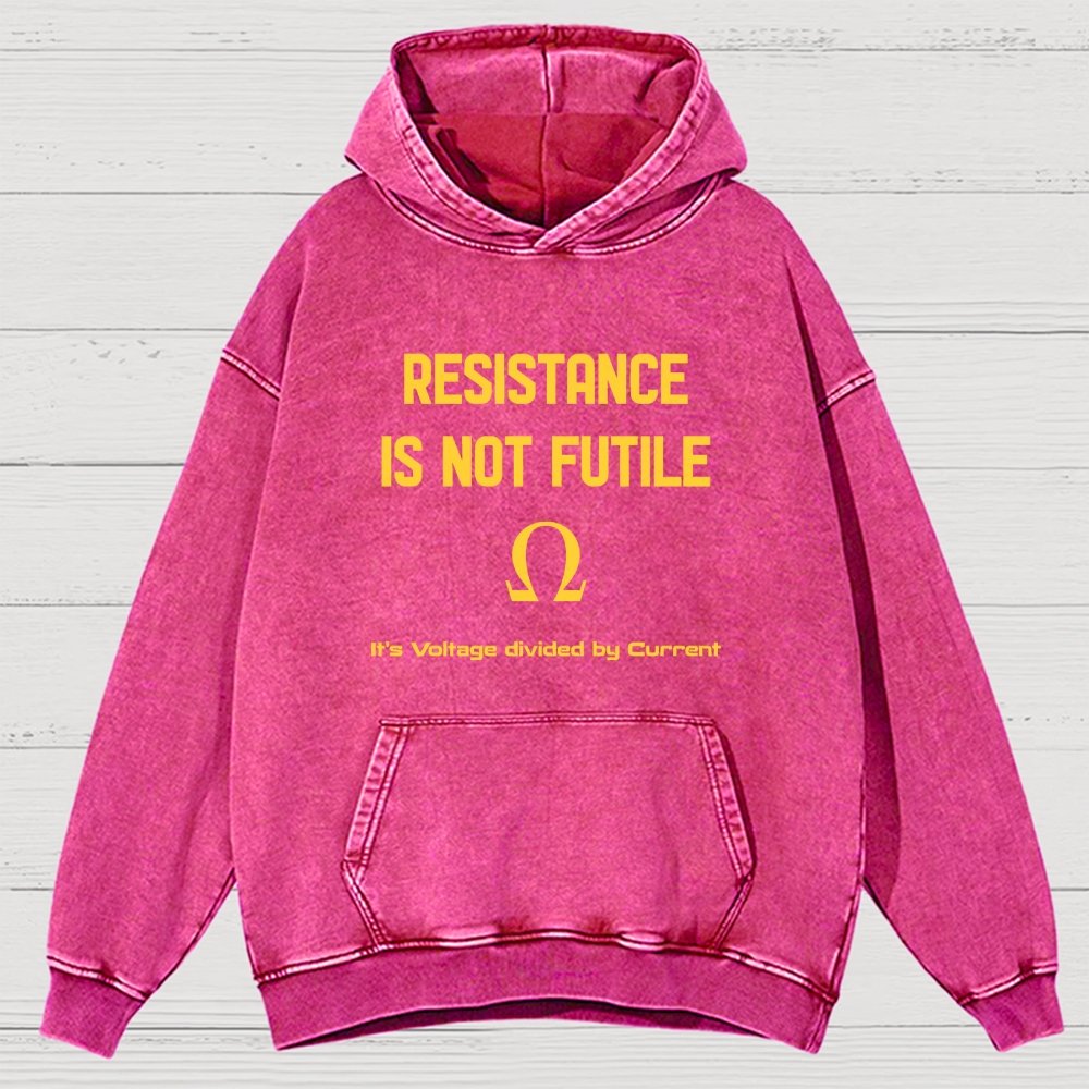 Opposition Is Pointless Vintage Distressed Hoodie