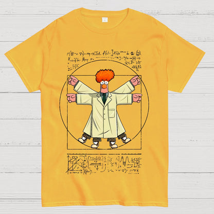 Vitruvian Puppet Geek T-Shirt