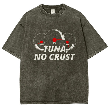 TUNA. NO CRUST Vintage Distressed T-shirt