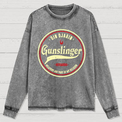 The Gunslinger Washed Long Sleeve Tee