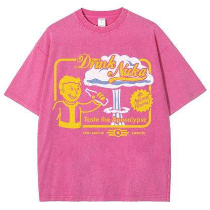 Taste the Apocalypse Vintage Distressed T-shirt