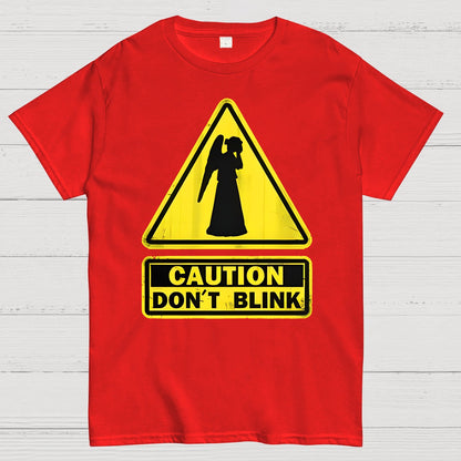 Warning Don’t Blink Geek T-Shirt