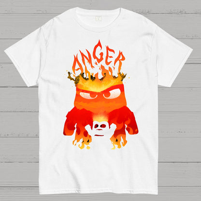 Anger Fire Geek T-Shirt