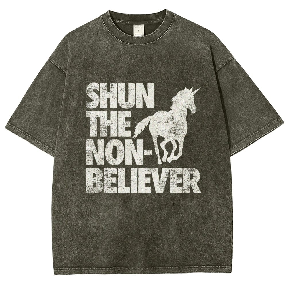 Shun the Non-Believer! Vintage Distressed T-shirt