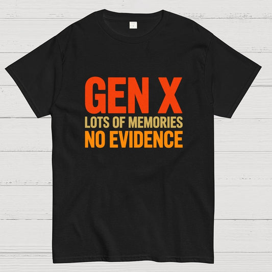 Gen-X Lots Of Memories Geek T-Shirt